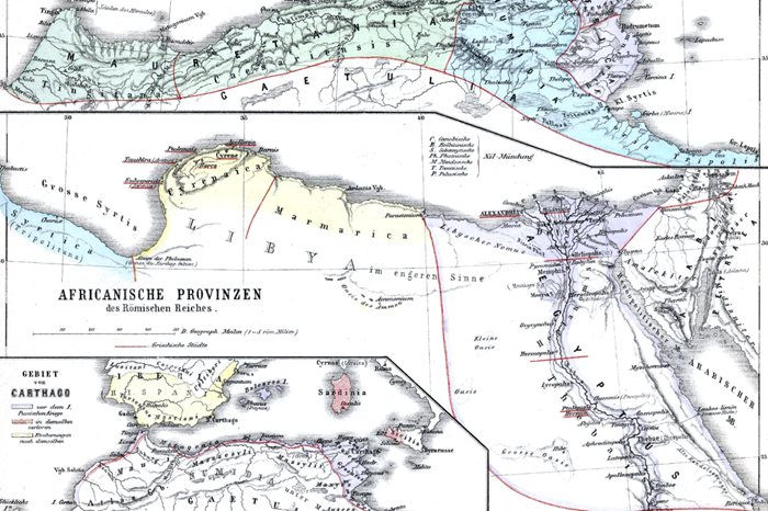 Foto: H. Kiepert - Historischer Schulatlas. Public Domain