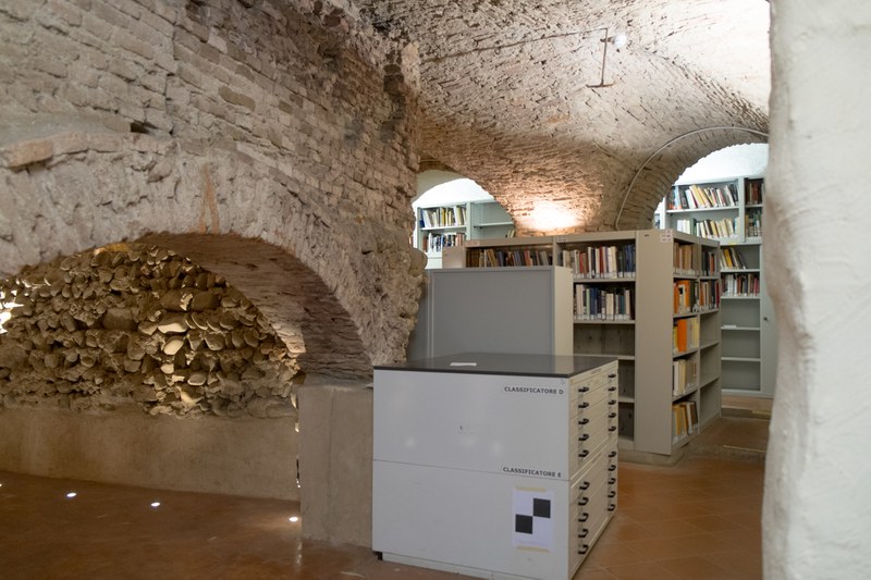 The library of archaeology: the "rudere"