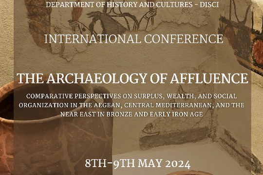 THE ARCHAEOLOGY OF AFFLUENCE. Comparative Perspectives on Surplus, Wealth, and Social Organization in the Aegean, the Central Mediterranean, and the Near East in the Bronze and Early Iron Age