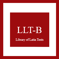 Logo della banca dati Library of Latin Texts B