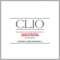 Logo della banca dati CLIO, Catalogo dei libri italiani dell'Ottocento dal 1801 al 1900