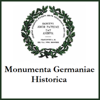 Logo della banca dati Monumenta Germaniae Historica