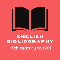 Logo della banca dati English Bibliography 15th century to 1901