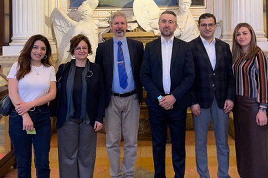 Visita di una delegazione armena presso la BUB e il DiSCi